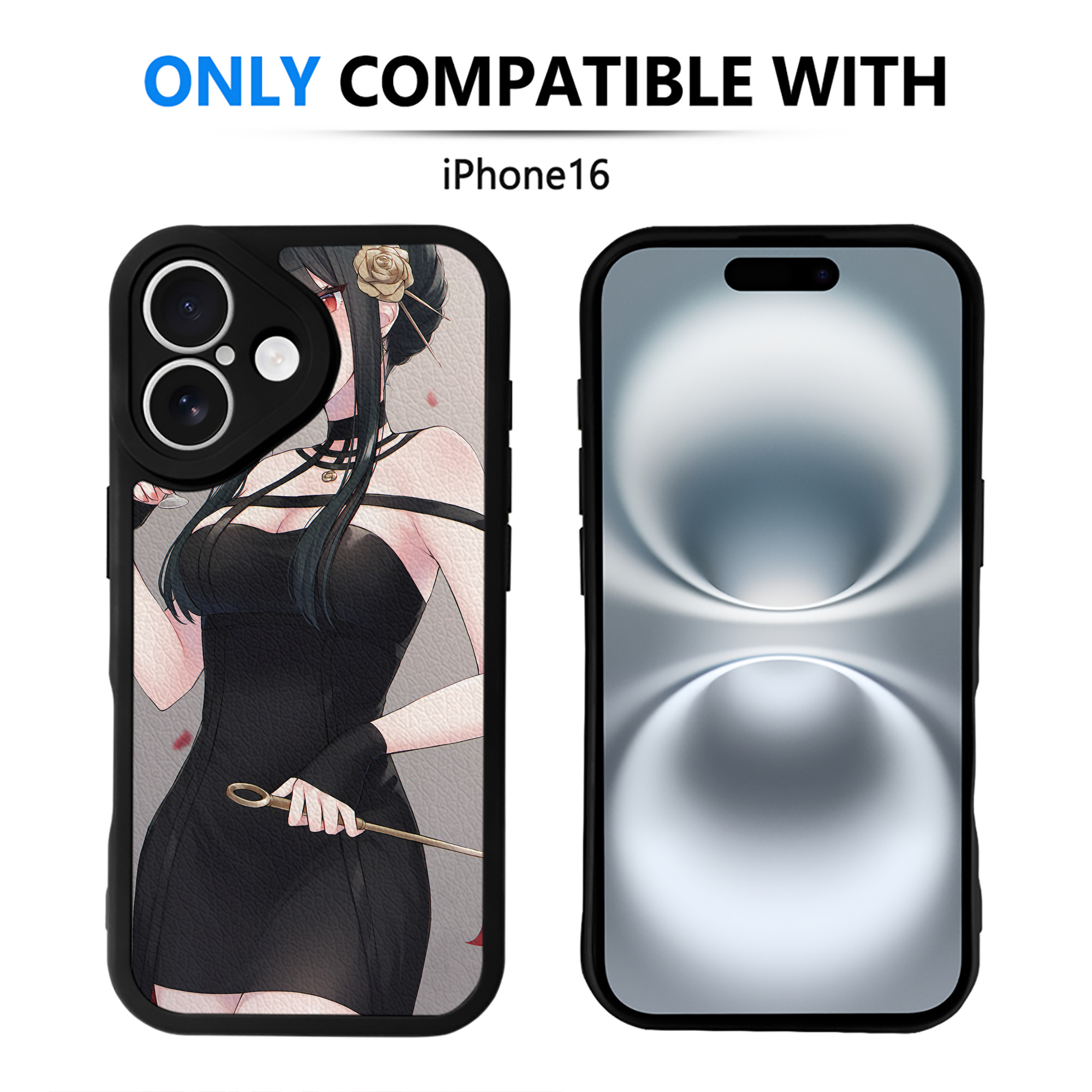 （画像用） SPY×FAMILY间谍家家酒 【iPhone 16シリーズ対応】シリコンスマホケース（レザー調） 材質：シリコン